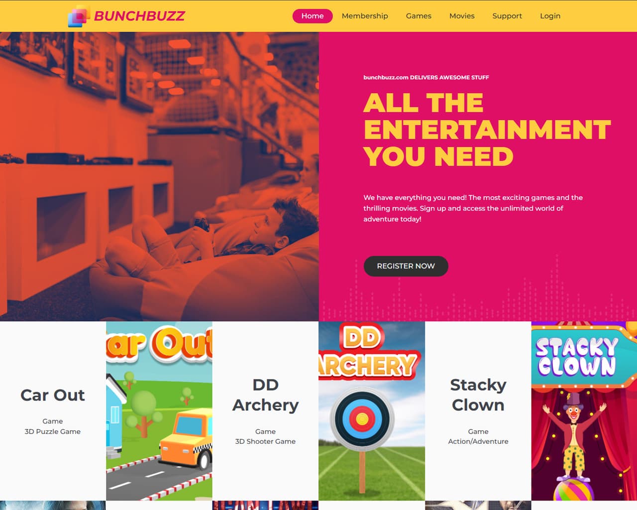 bunchbuzz Screen 2