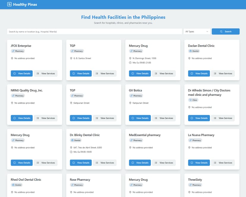 Healthy Pinas Screen 1