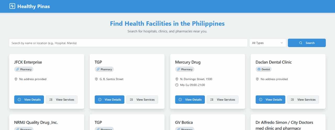 Healthy Pinas Overview