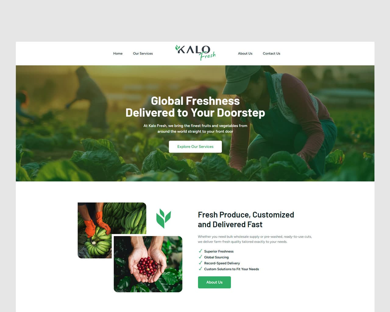 Kalo Fresh Screen 1