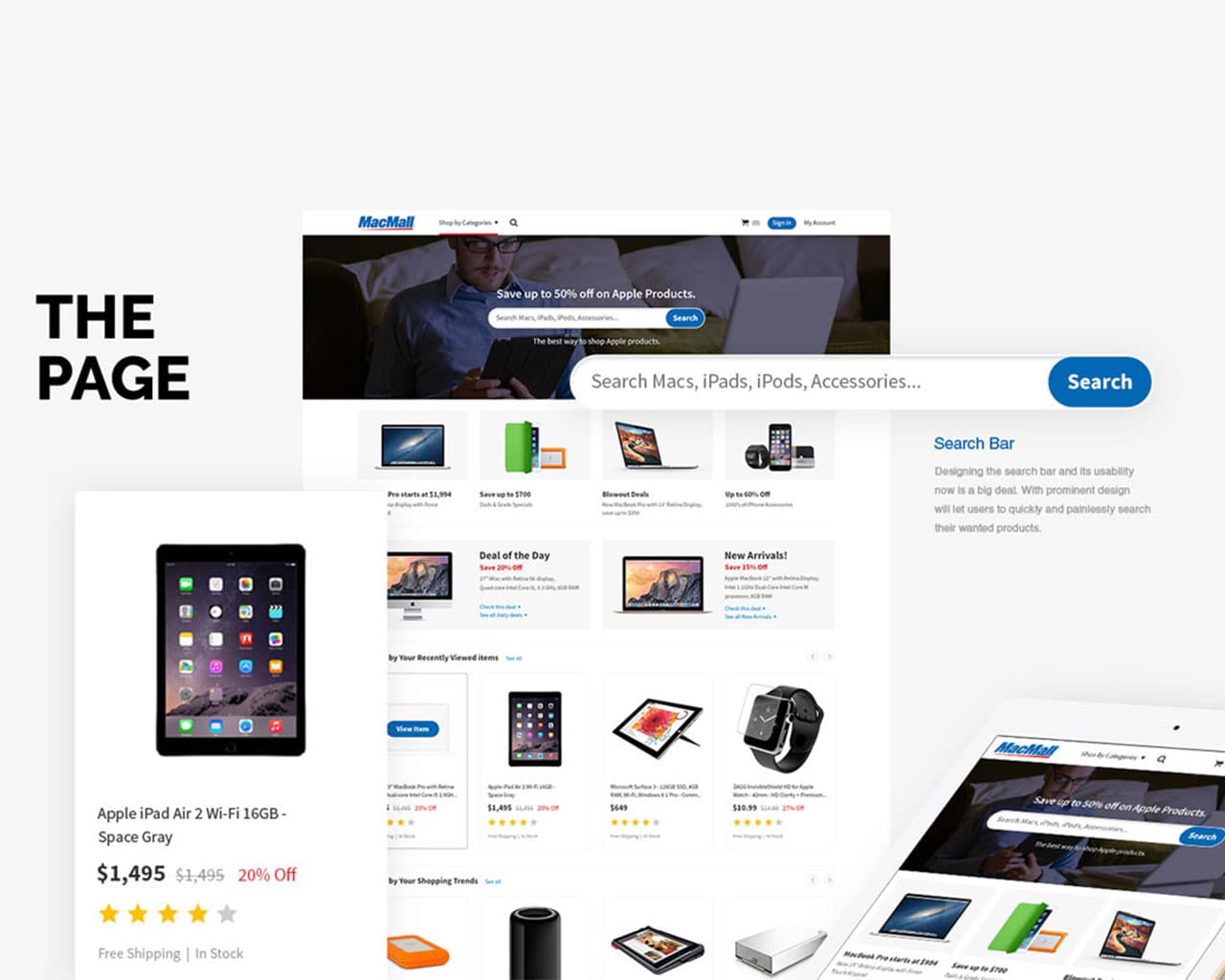 MacMall Screen 1