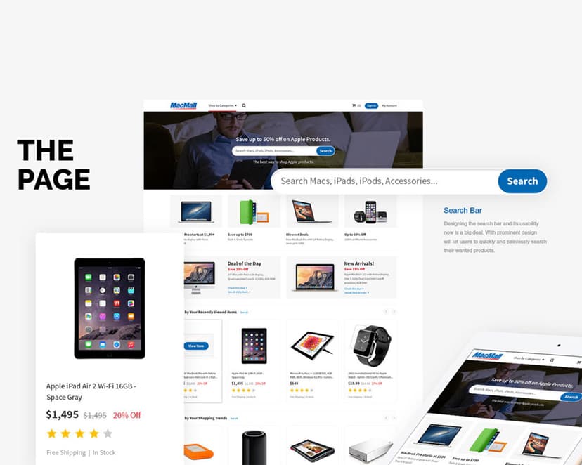 MacMall Screen 1