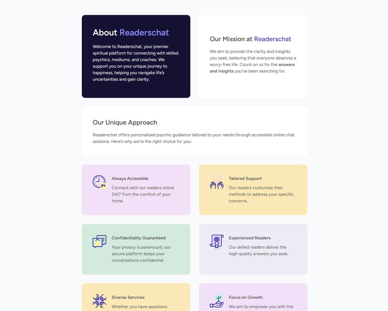 Readerschat Screen 4