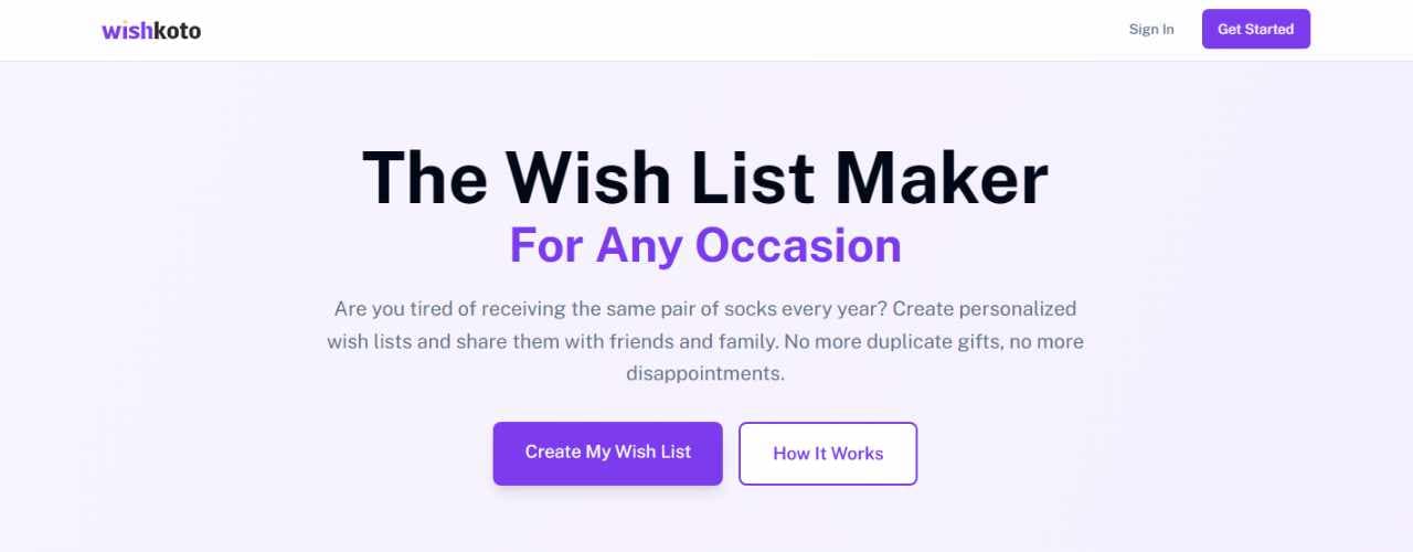 Wishkoto Overview